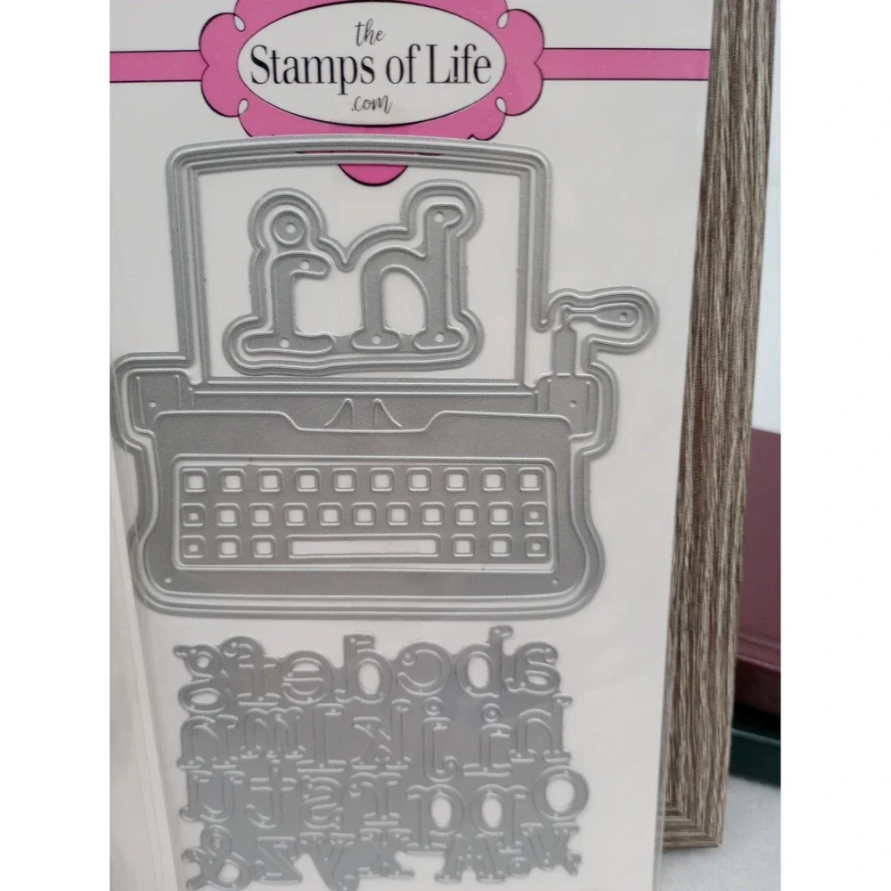 The Stamps of Life Typewriter Stamp & Die Set typewriter2stamp